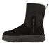 Ghete sport, dama, PASS COLLECTION, Z870008A, negru, piele intoarsa